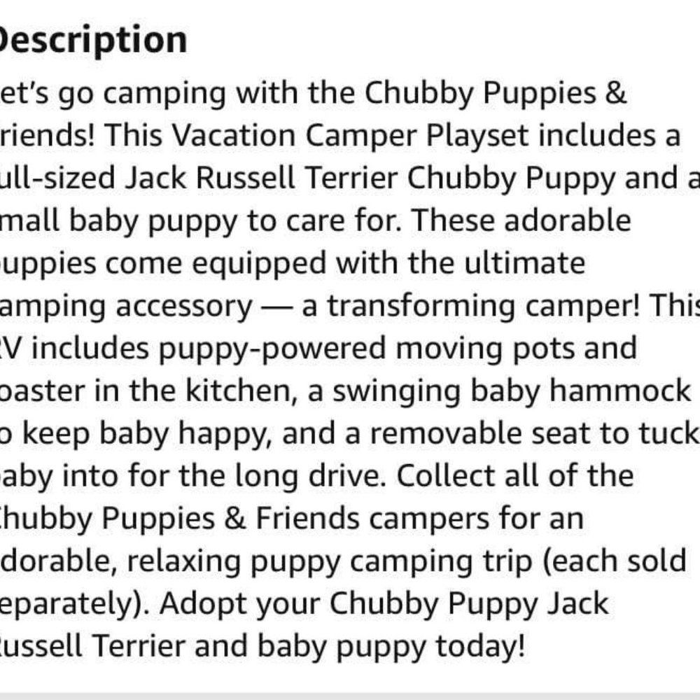 Chubby Puppies & Friends - Vacation Camper Playset - Picture 4 of 5